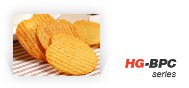 Helautomatisk produktionslinje för bakade potatischips